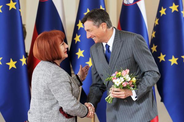Google - Vlasta Nussdorfer. The President Borut Pahor